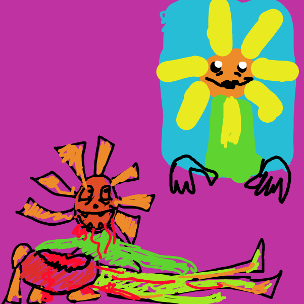 Drawing in Sunflower by BlueBlock