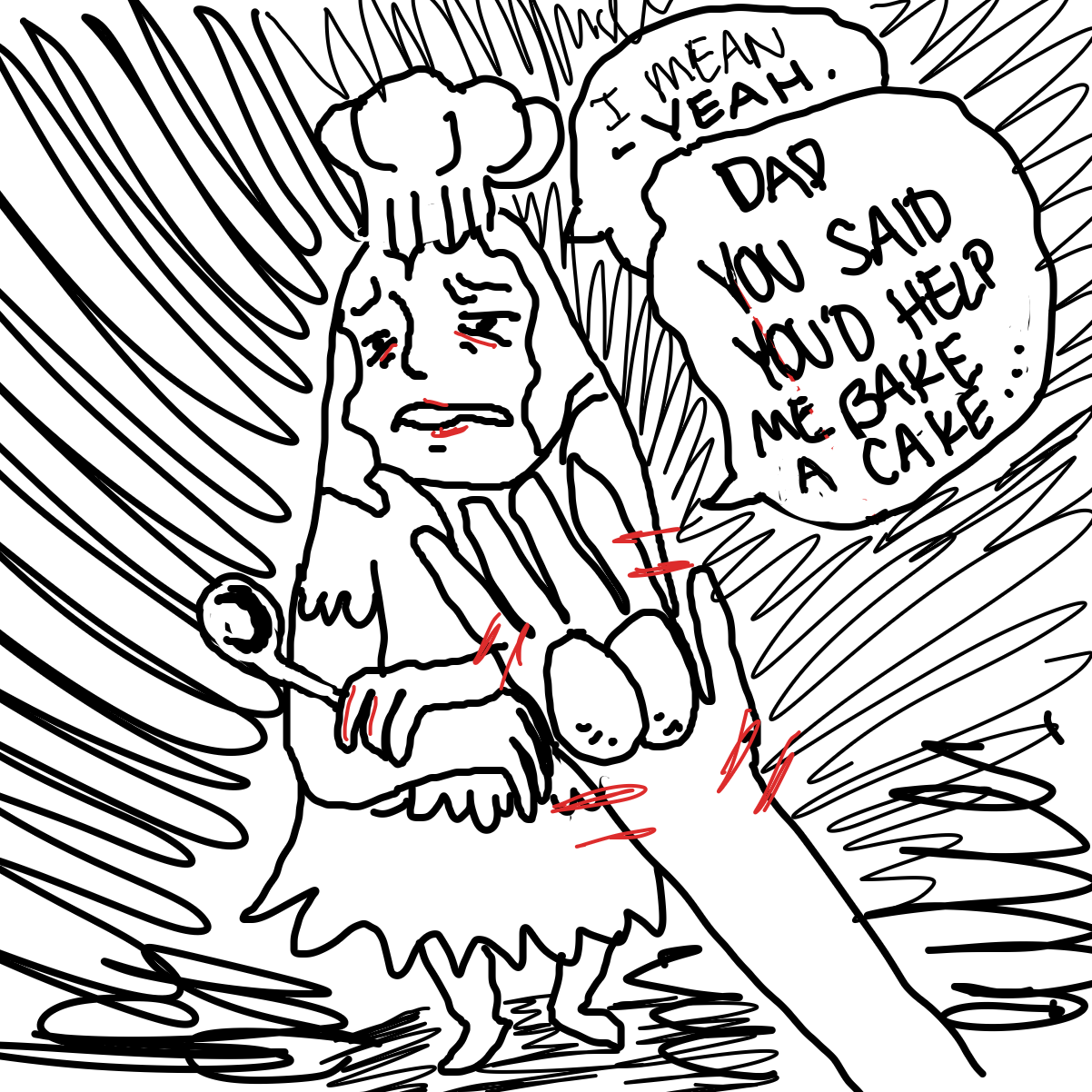  - Online Drawing Game Comic Strip Panel by Brenda