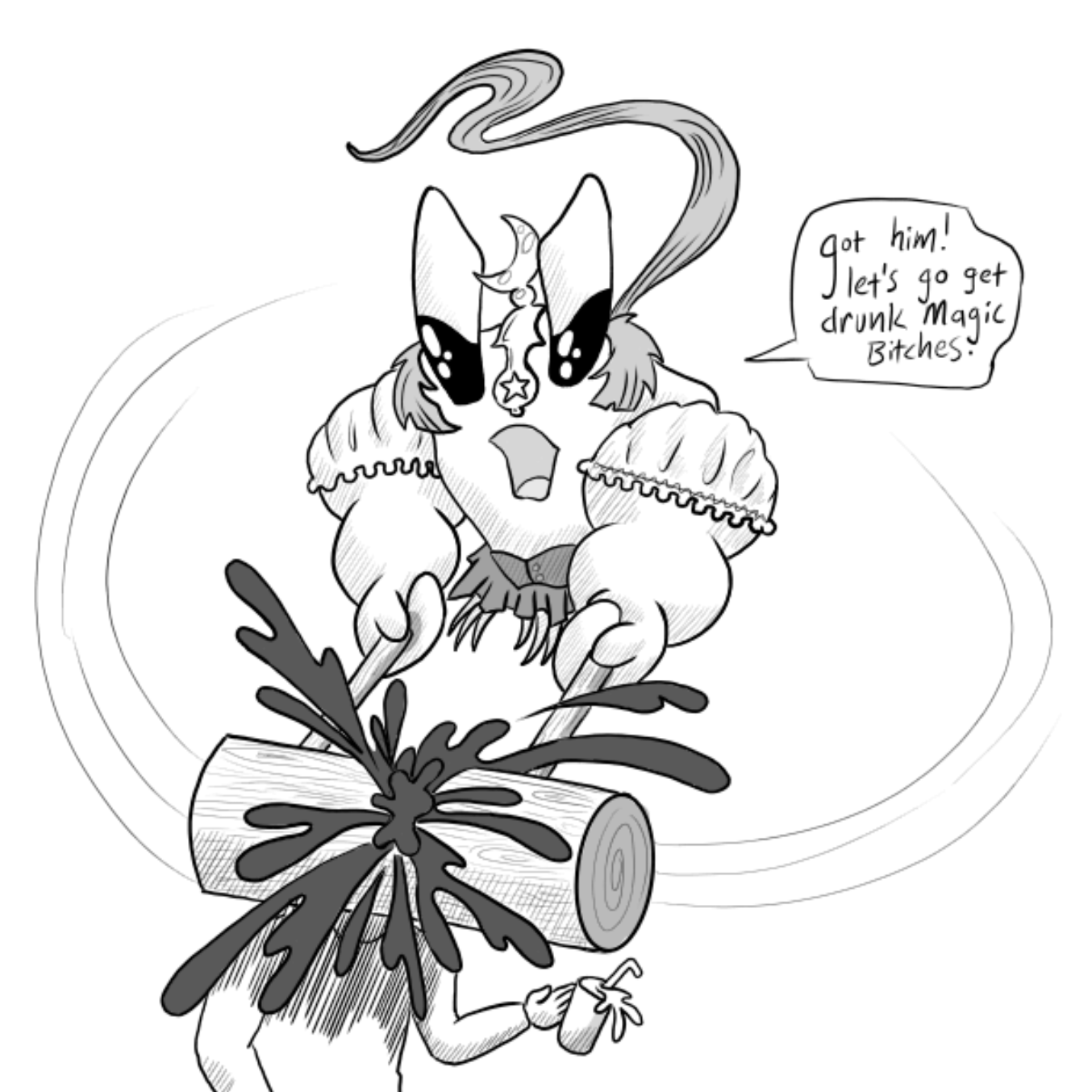  - Online Drawing Game Comic Strip Panel by Wizard Croissant