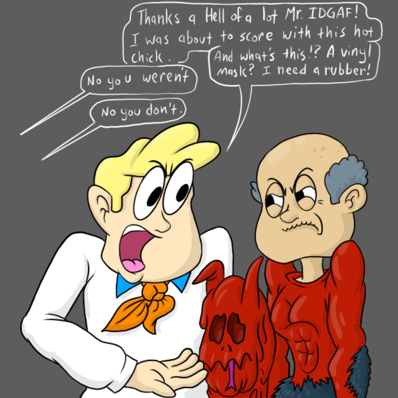  - Online Drawing Game Comic Strip Panel by Wizard Croissant