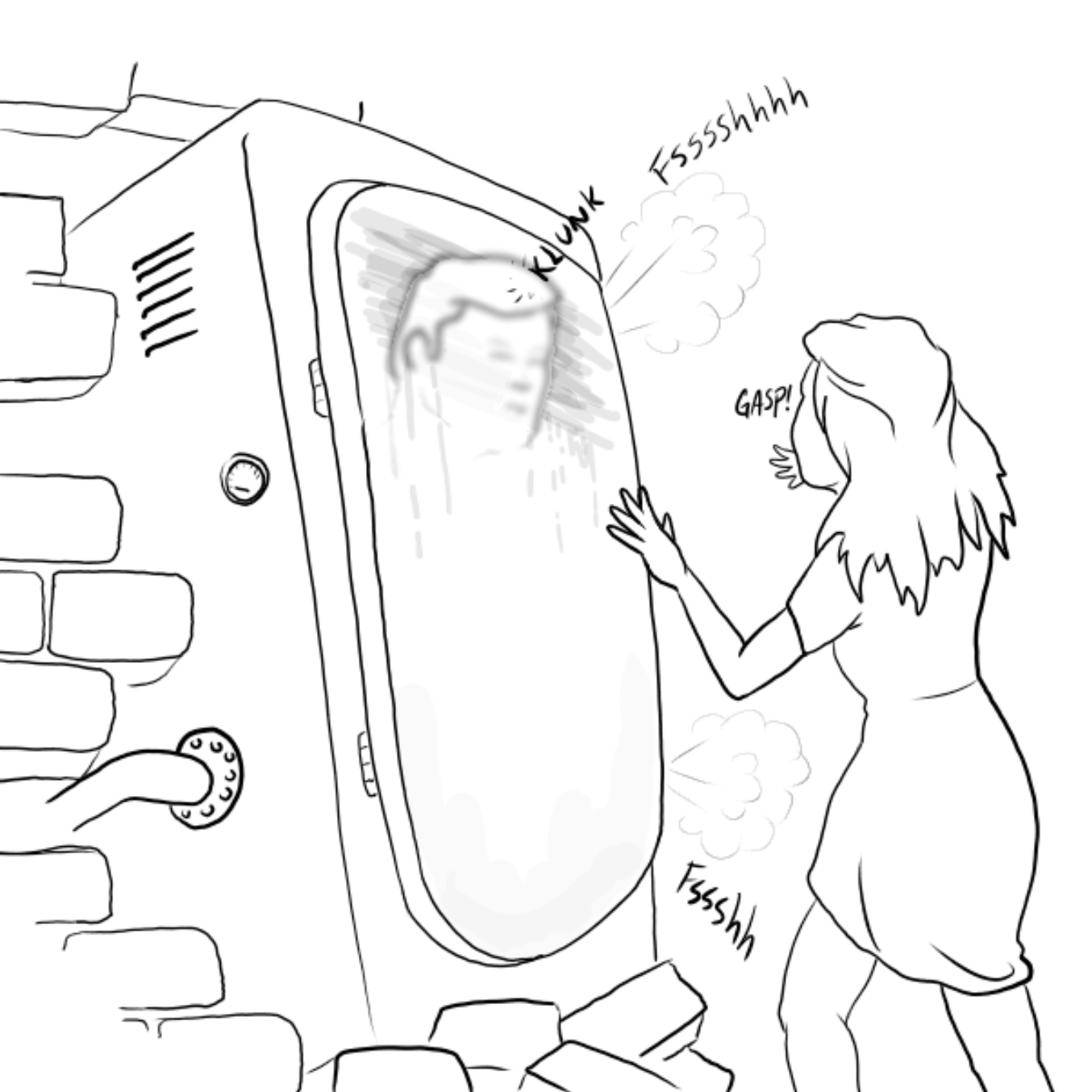  - Online Drawing Game Comic Strip Panel by Wizard Croissant