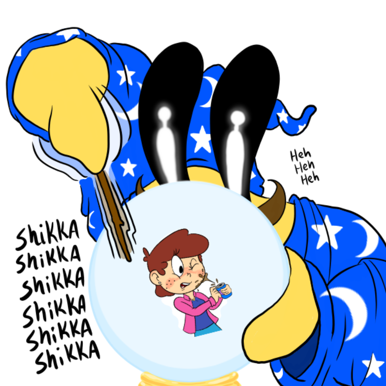  - Online Drawing Game Comic Strip Panel by Wizard Croissant