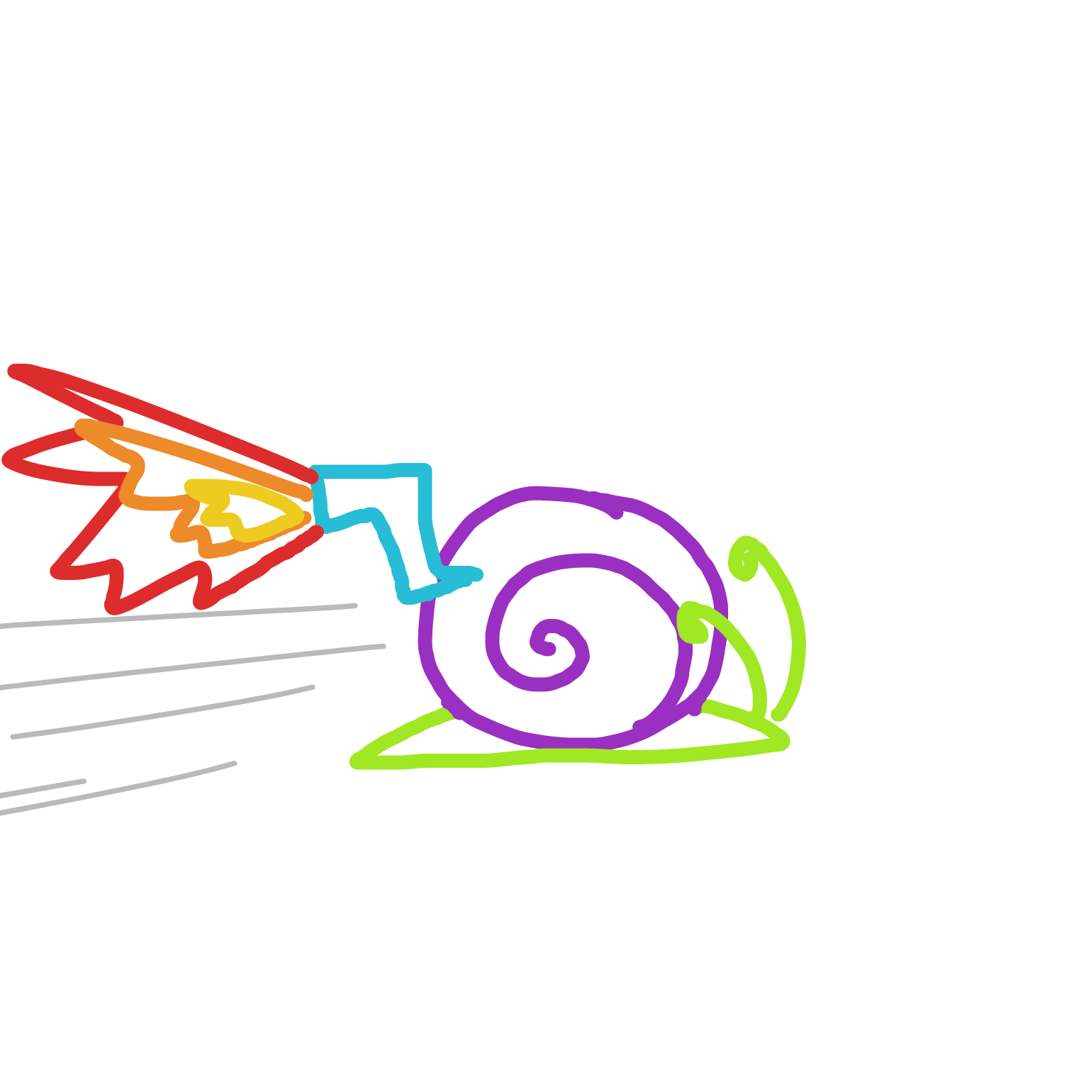 Drawing in snail go brrrrr by dummythicc