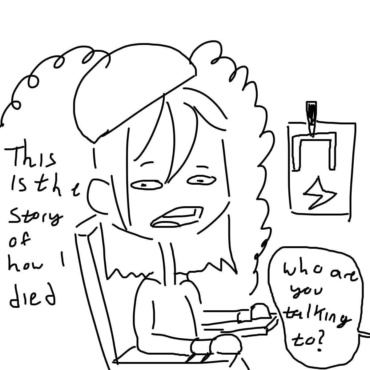  - Online Drawing Game Comic Strip Panel by CherryFlavored