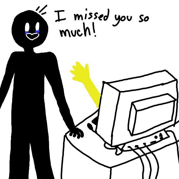 Drawing in heehee by ItzAki