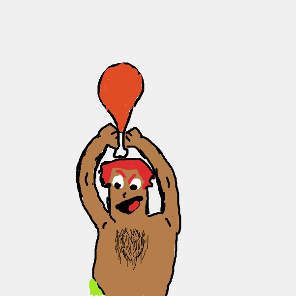 Drawing in Warrior! by Sawyer