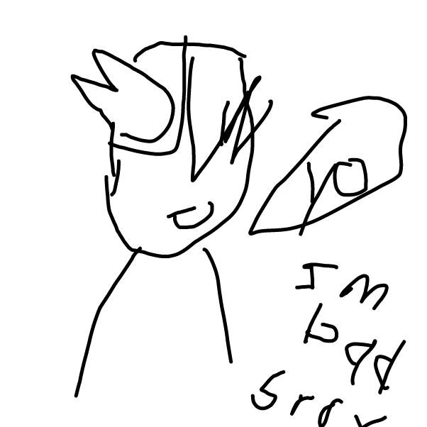 Drawing in hi im back by souls!