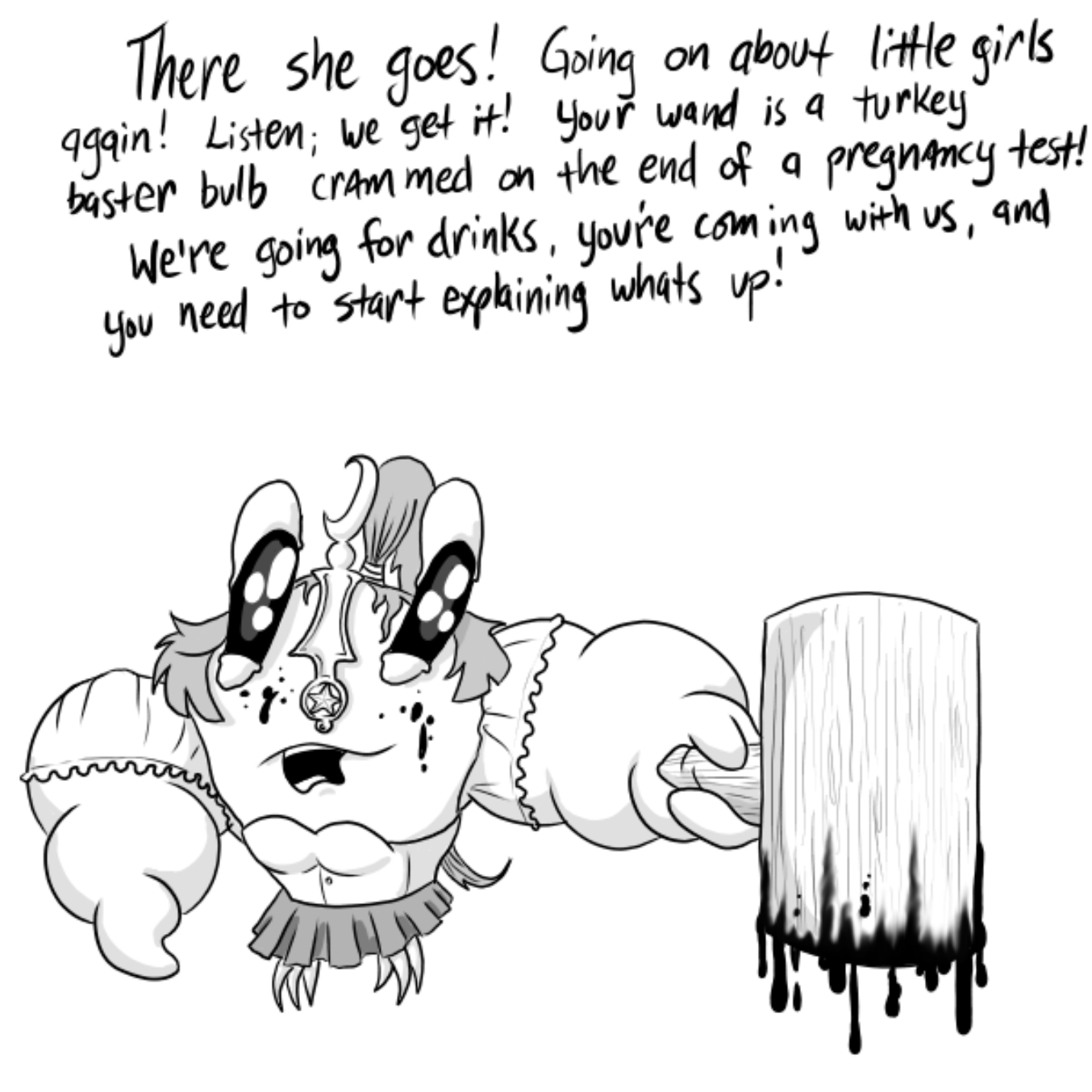  - Online Drawing Game Comic Strip Panel by Wizard Croissant