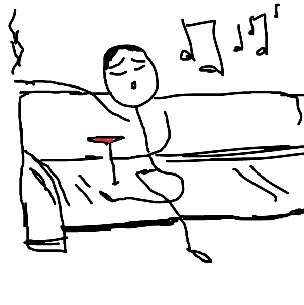 Drawing in xx by green cube