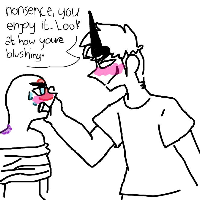  - Online Drawing Game Comic Strip Panel by wrecktangle