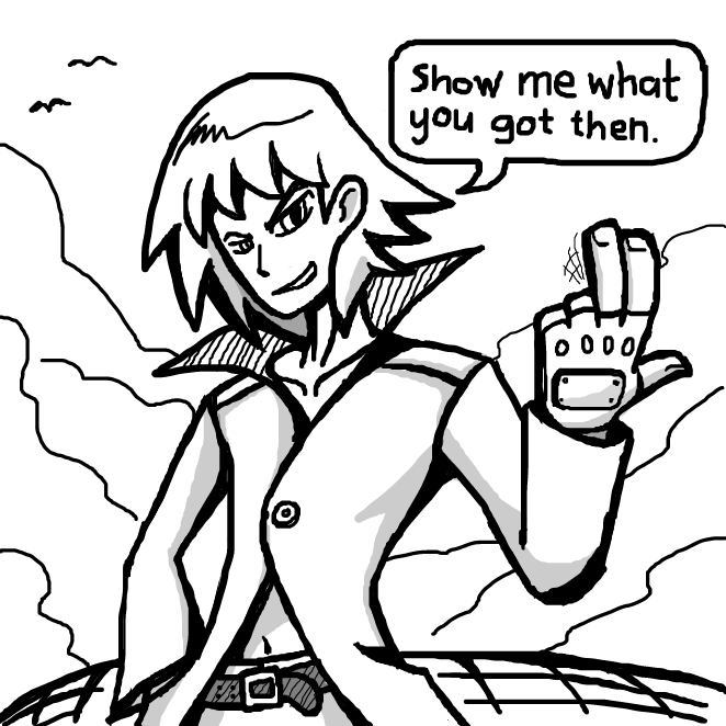  - Online Drawing Game Comic Strip Panel by SeanTrunks