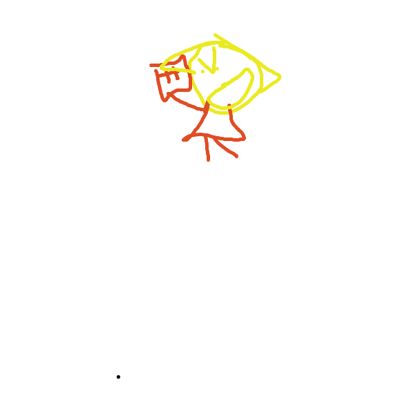 Drawing in hankty by Tobenna