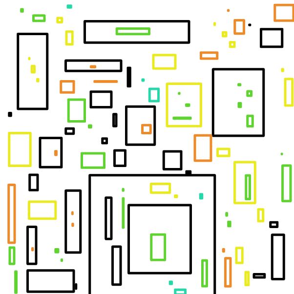 Abstract - Online Drawing Game Comic Strip Panel by Mr. Mint