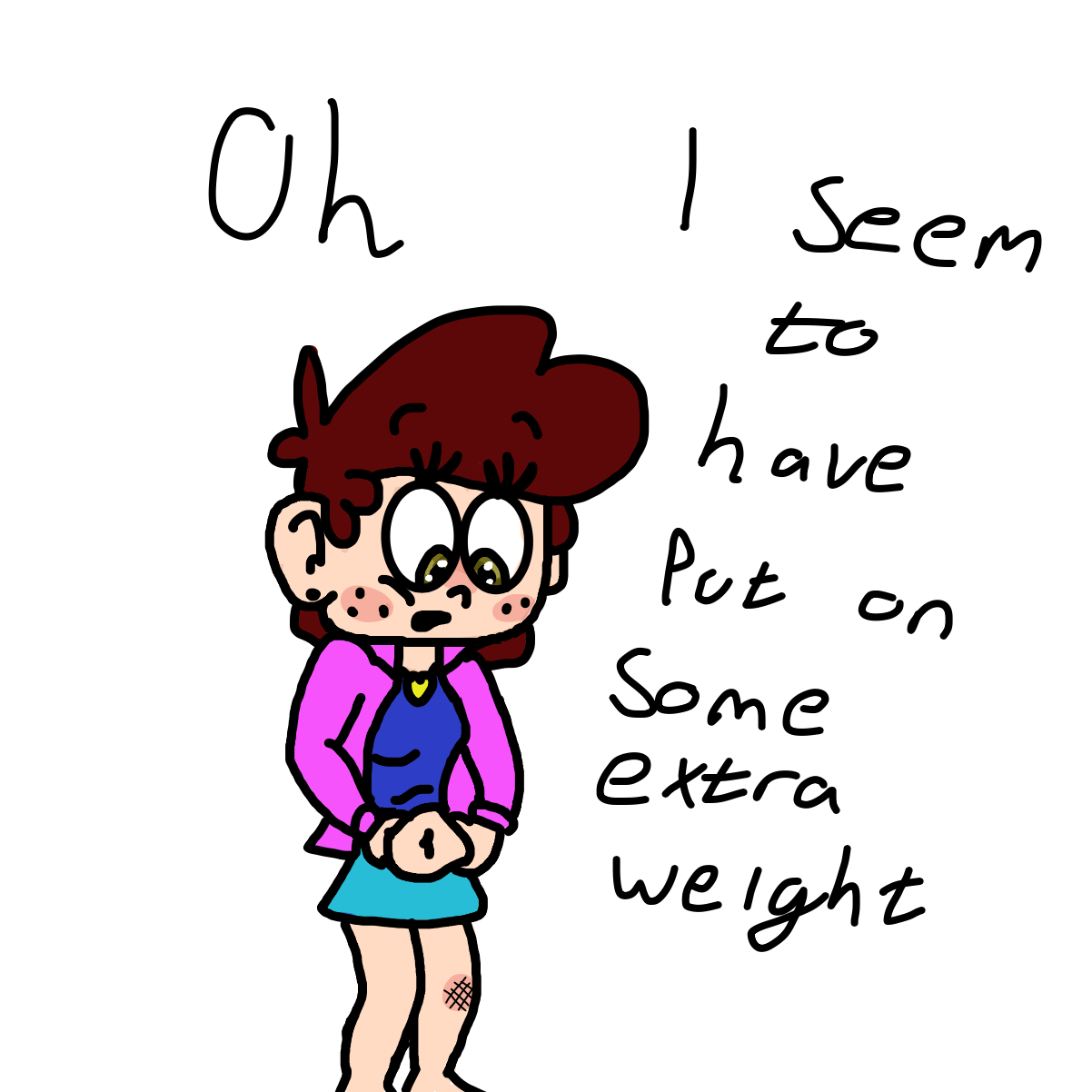 Drawing in No weigh by CherryFlavored