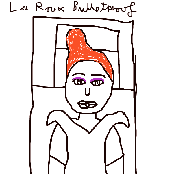 I don't recall the full video right now, but I remember her hair, her style of clothing and her eyeshadow -_- - Online Drawing Game Comic Strip Panel by pudsey99