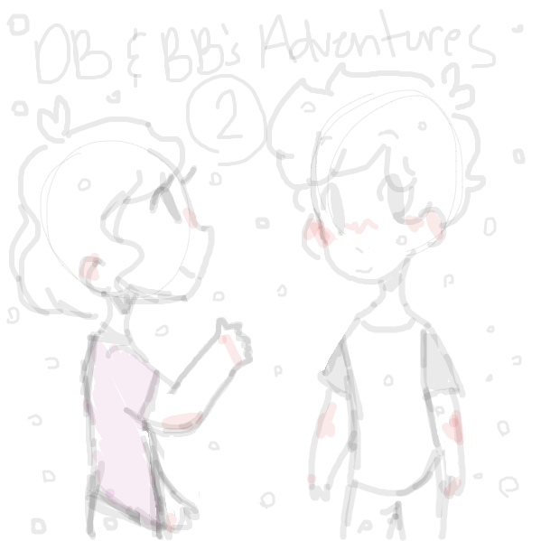 Drawing in DB and BB's Adventures Episode 2 by rockinashy