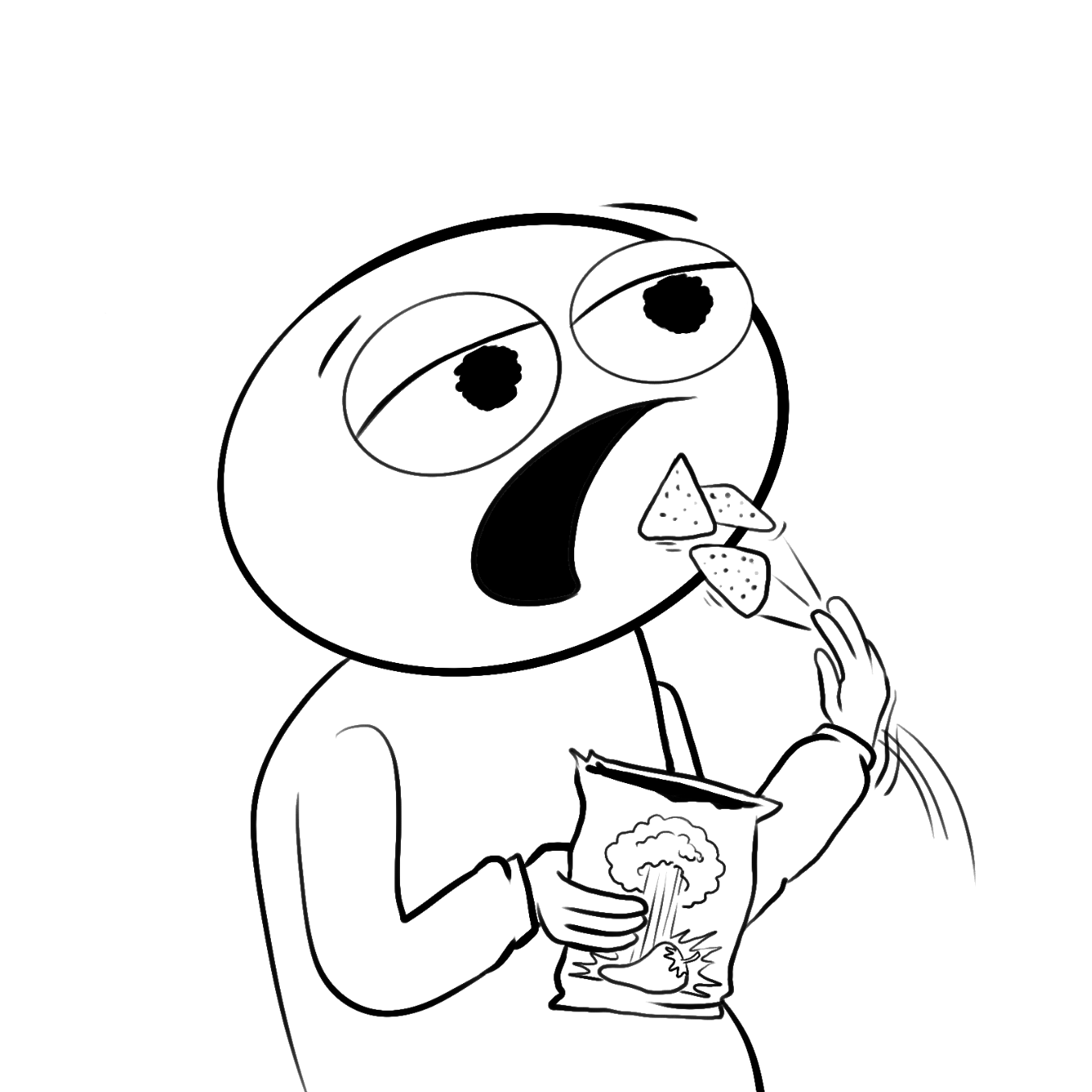  - Online Drawing Game Comic Strip Panel by Wizard Croissant