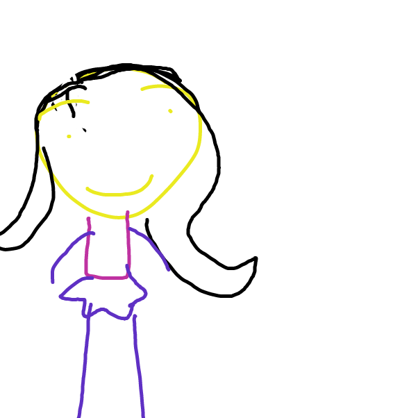 Drawing in axe by chude