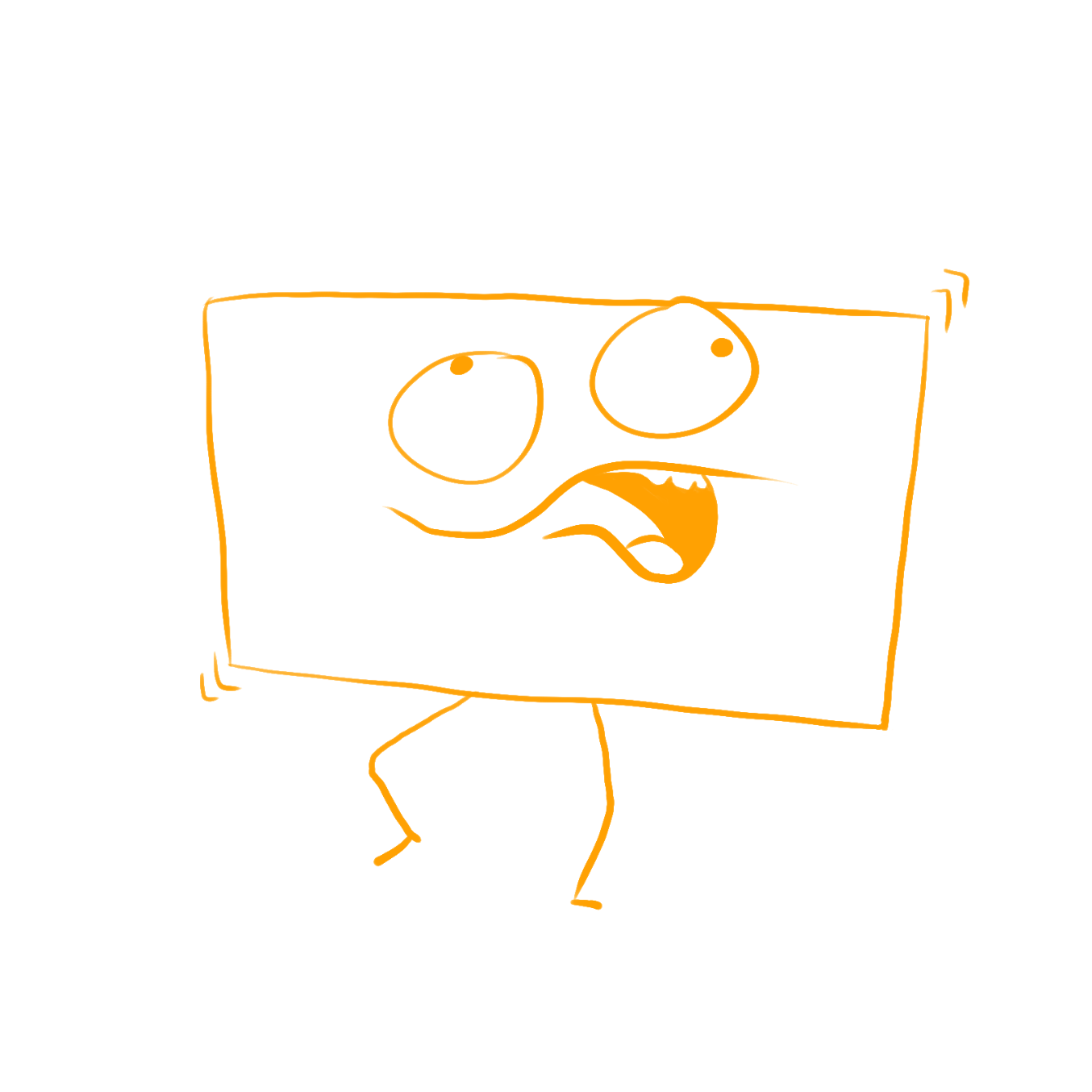 This is a new tick my son has begun to exhibit. Not the eye rolling part, but the jaw stretching. He has done throat clearing in the past. - Online Drawing Game Comic Strip Panel by Wizard Croissant