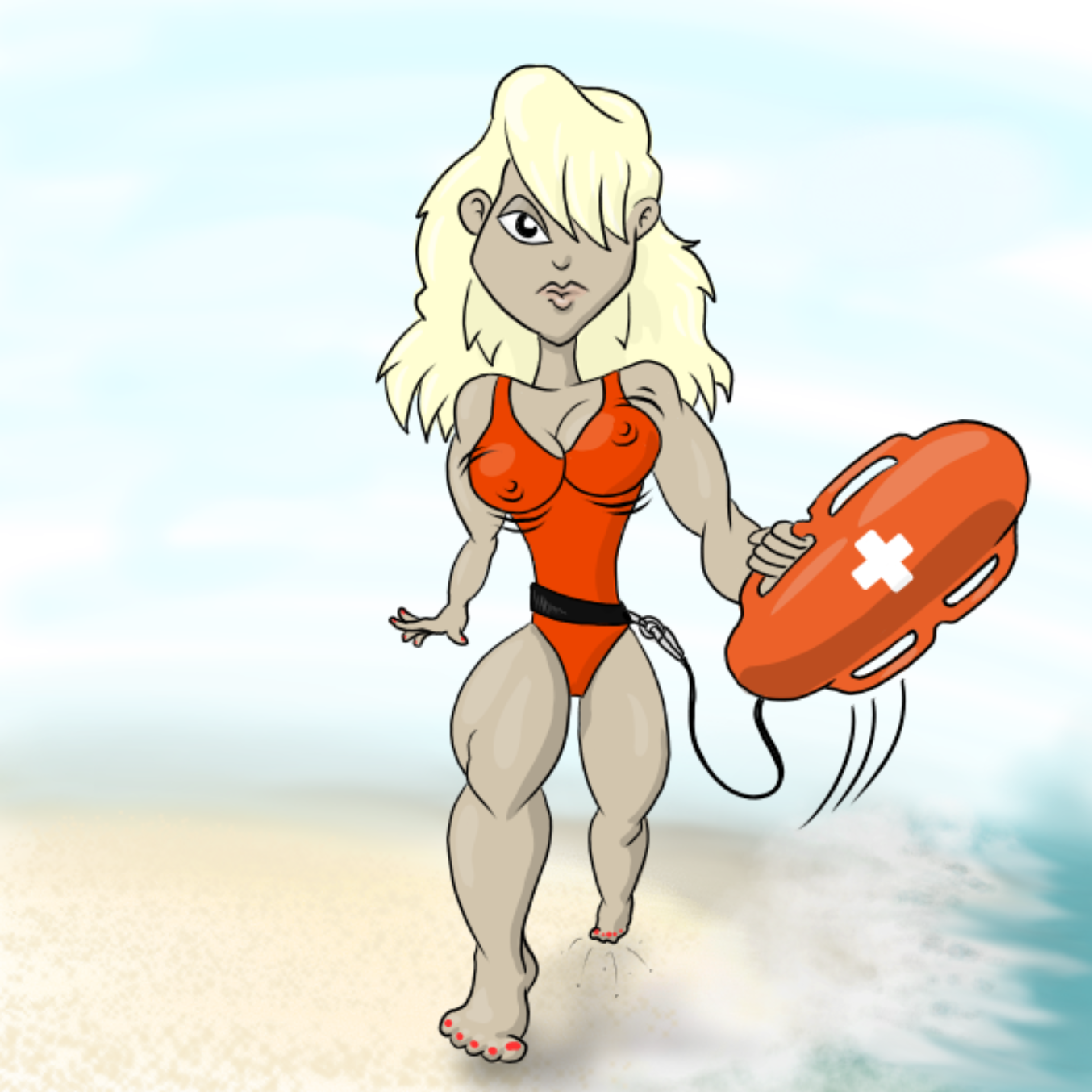  - Online Drawing Game Comic Strip Panel by Wizard Croissant