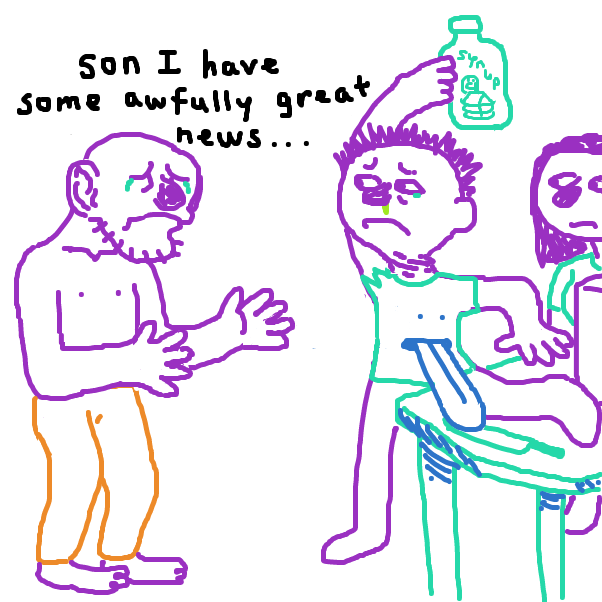 Drawing in "And Then The Self Insert Saves The Day!! :D" Agai by nooz