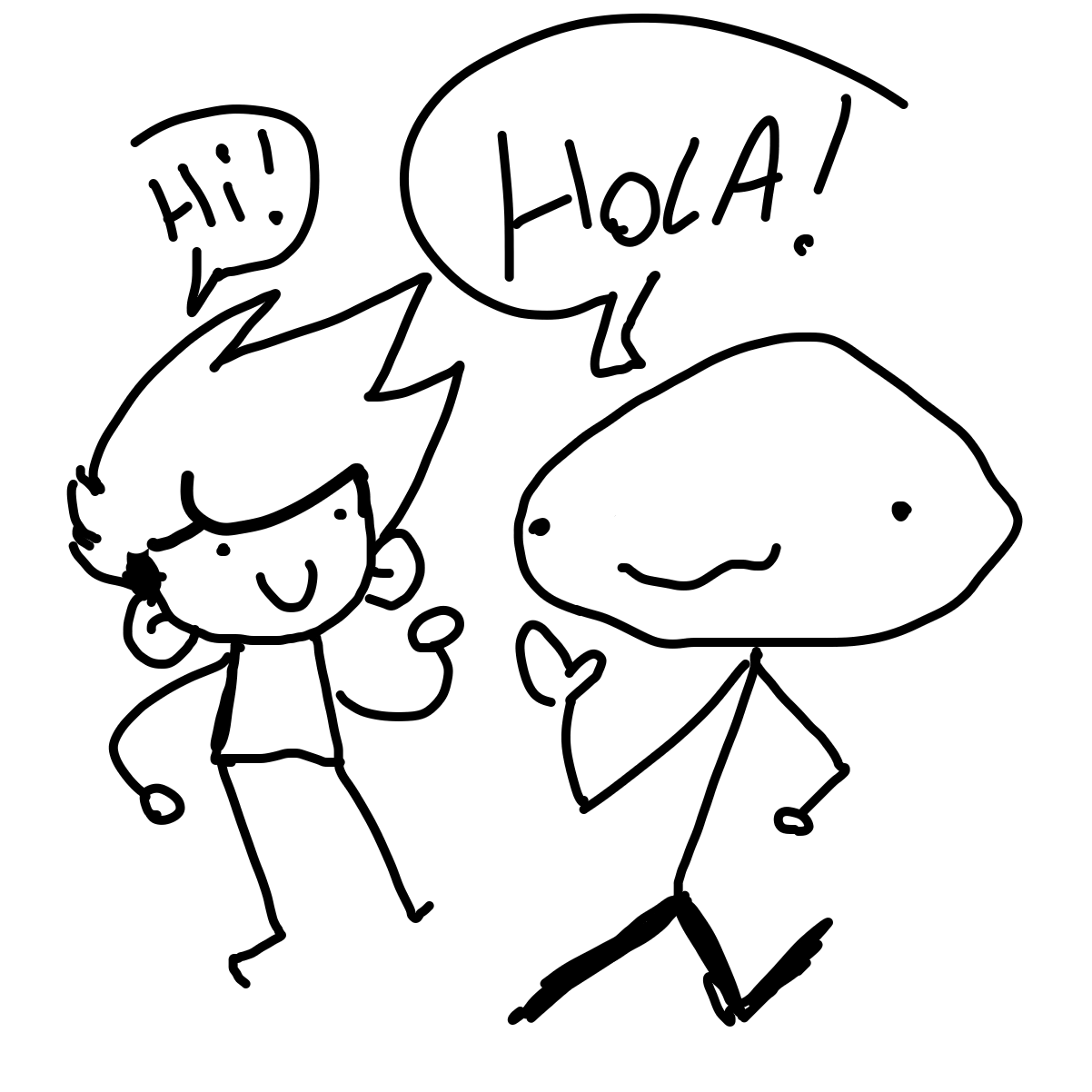  - Online Drawing Game Comic Strip Panel by EvanIsHere