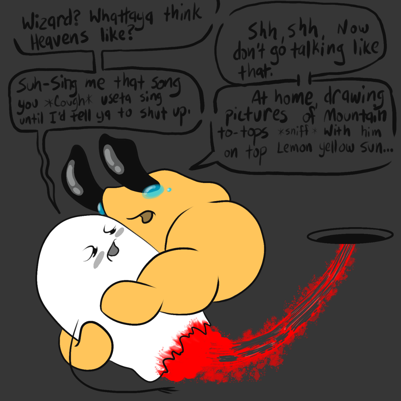  - Online Drawing Game Comic Strip Panel by Wizard Croissant