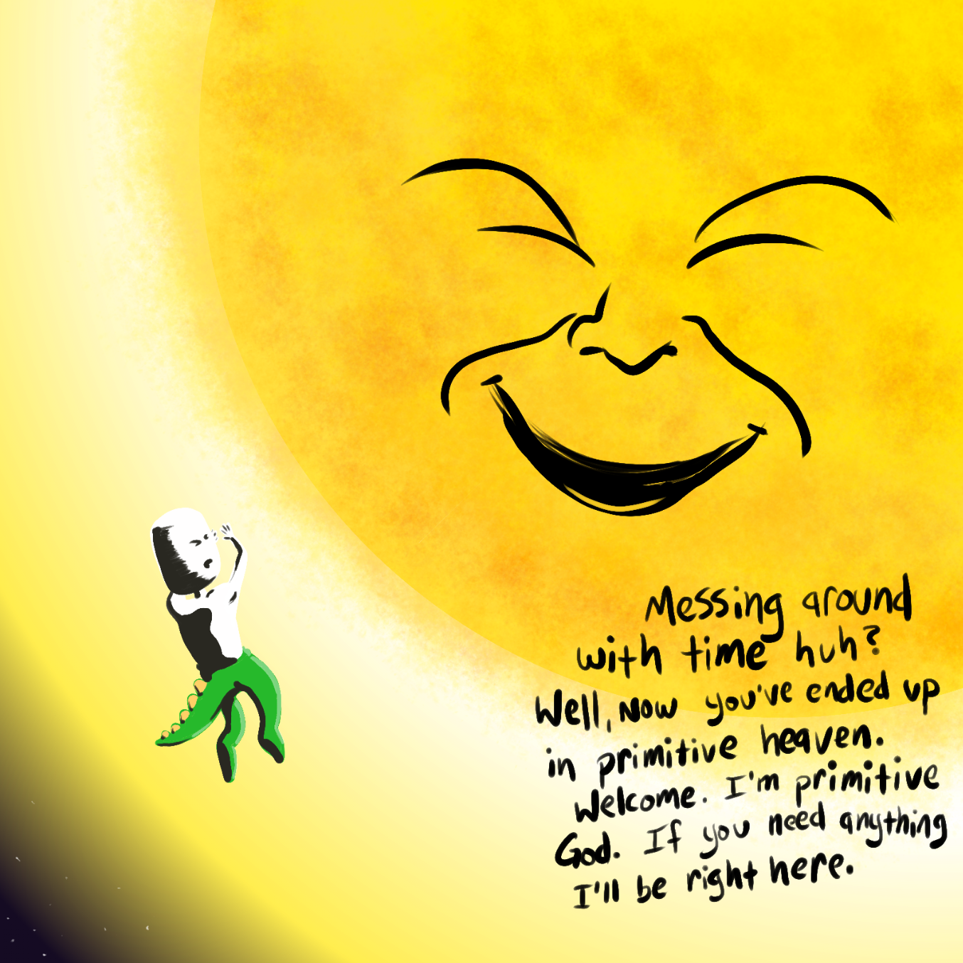  - Online Drawing Game Comic Strip Panel by Wizard Croissant