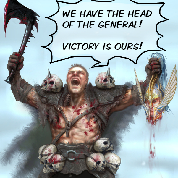 Drawing in Beheaded by Ramora