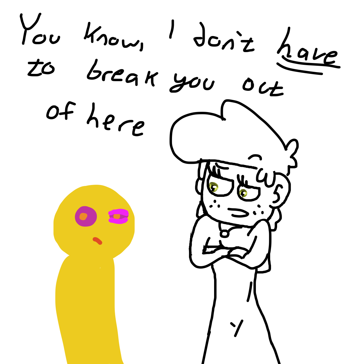  - Online Drawing Game Comic Strip Panel by CherryFlavored