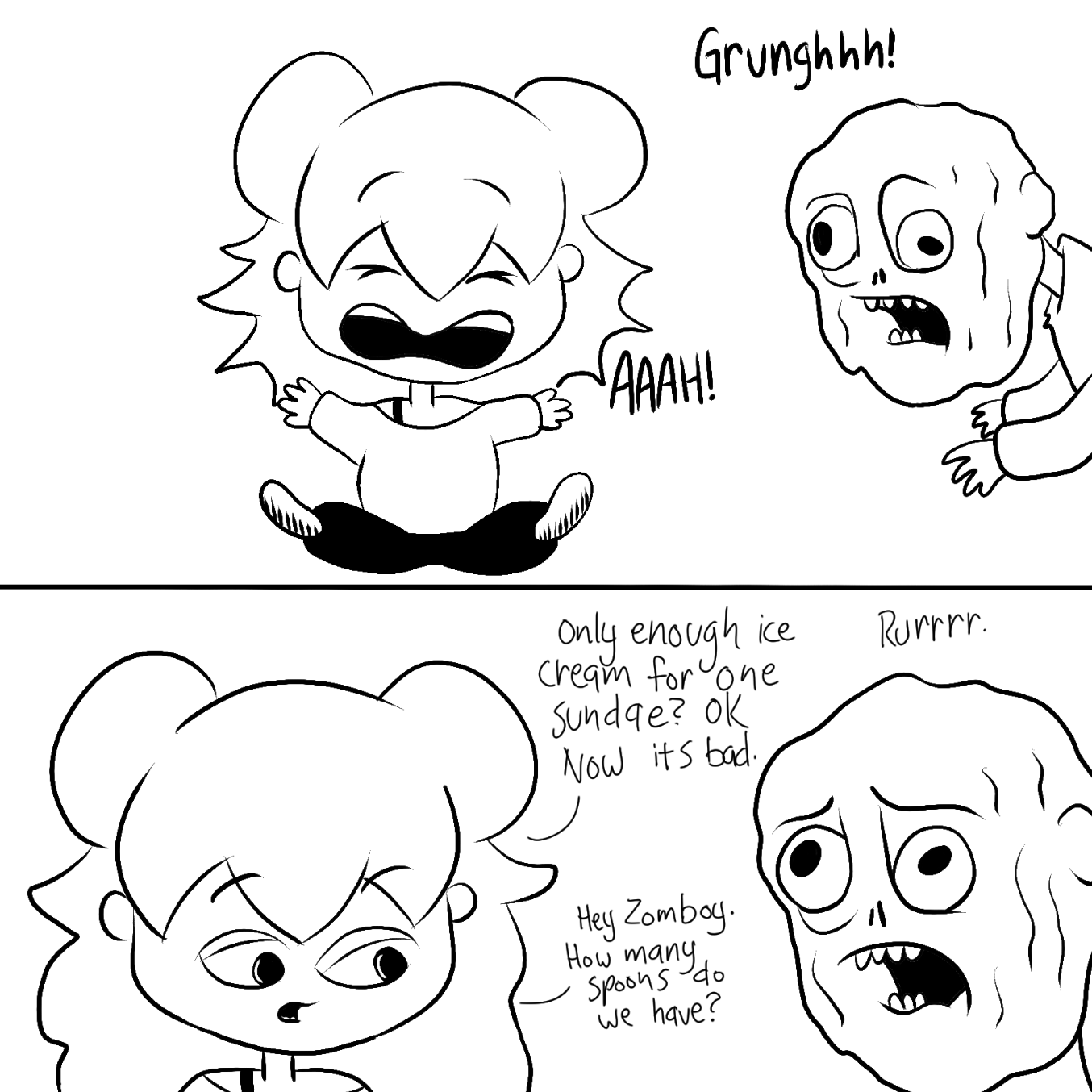  - Online Drawing Game Comic Strip Panel by Wizard Croissant