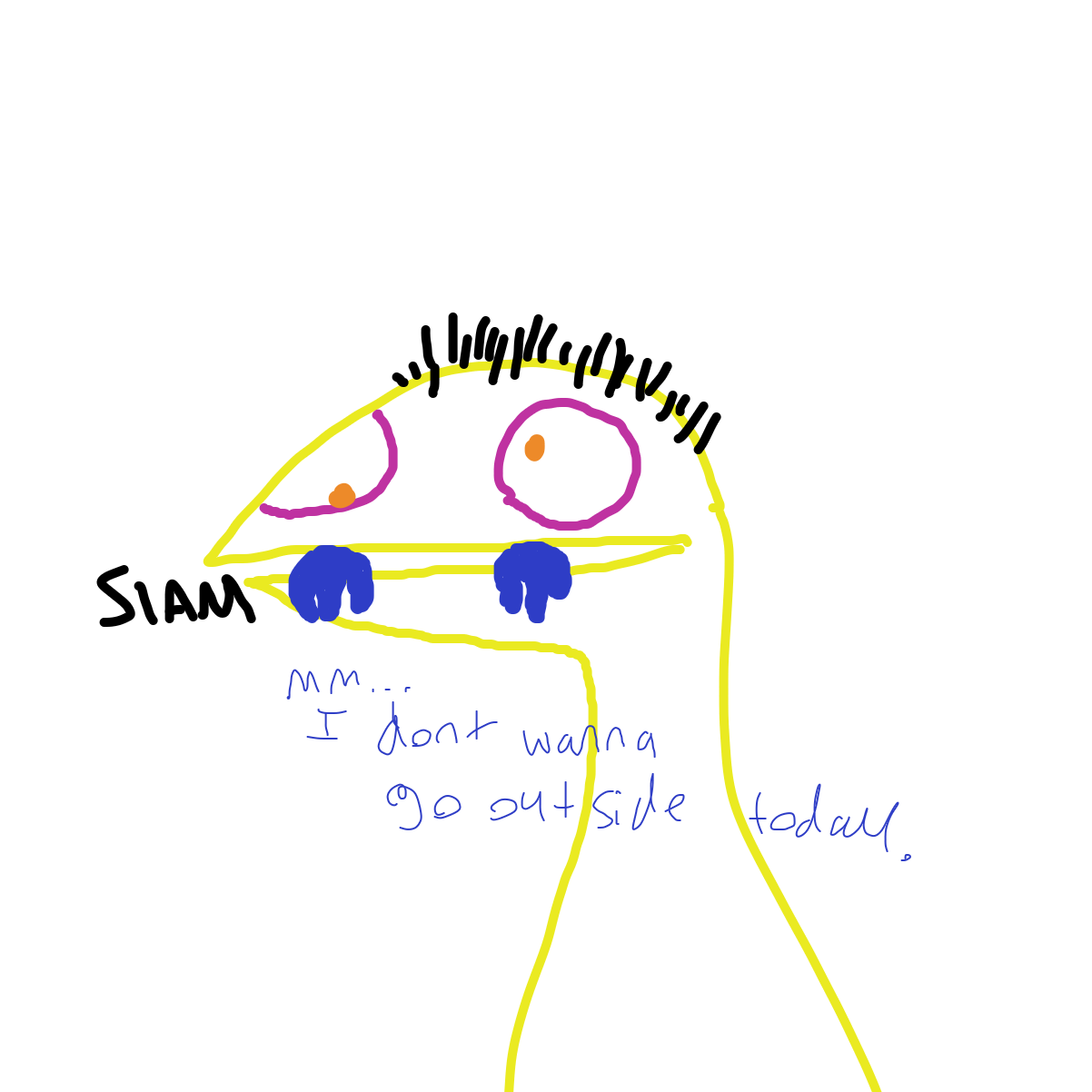 Drawing in bonjour by EvanIsHere