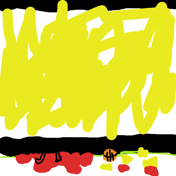 Drawing in ball on the roof by TheOctavius8