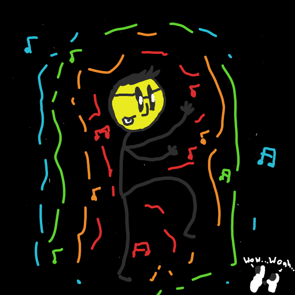 Drawing in The core if the earth by Mr. Mint