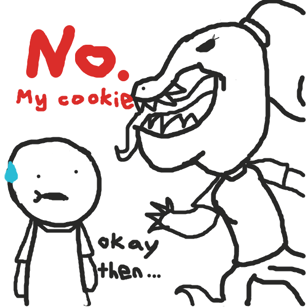 Things really turned around, haven't they? - Online Drawing Game Comic Strip Panel by NudistPeach