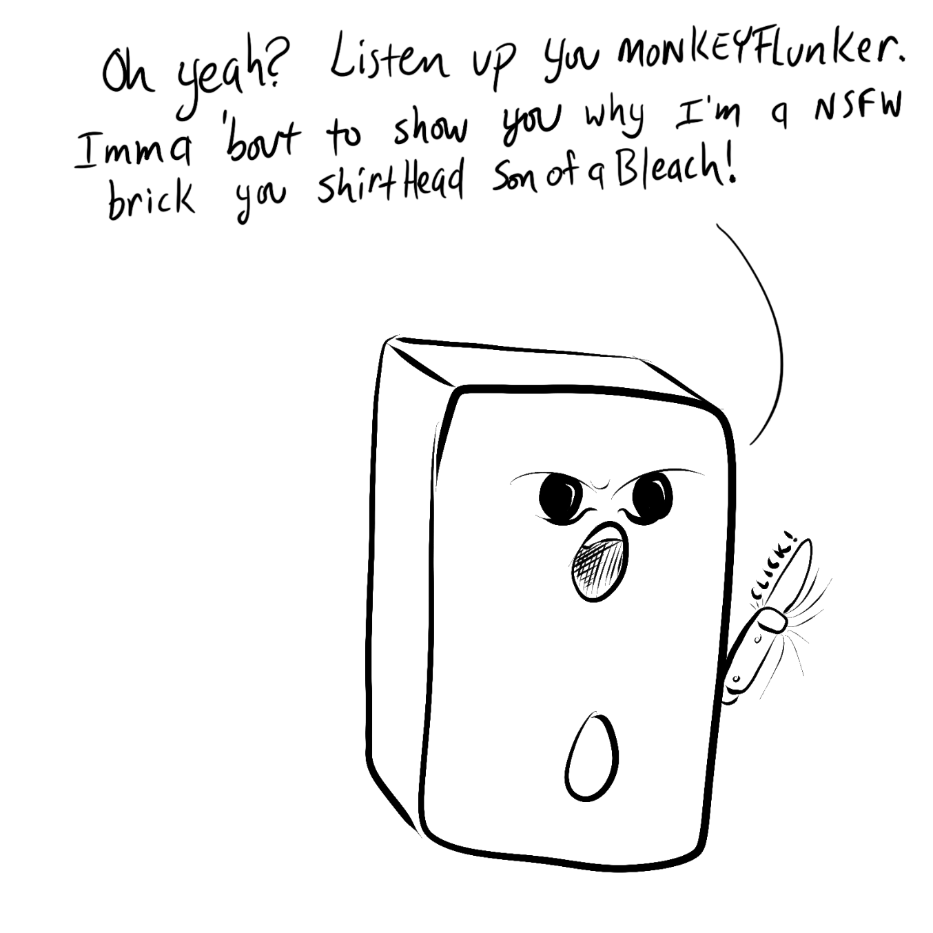  - Online Drawing Game Comic Strip Panel by Wizard Croissant