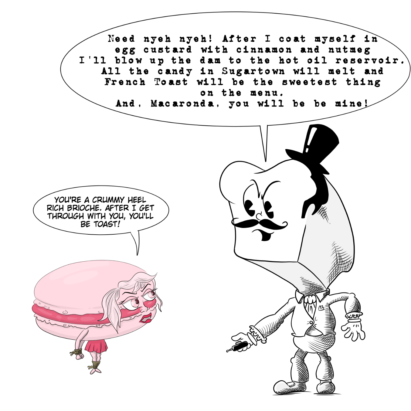  - Online Drawing Game Comic Strip Panel by Wizard Croissant