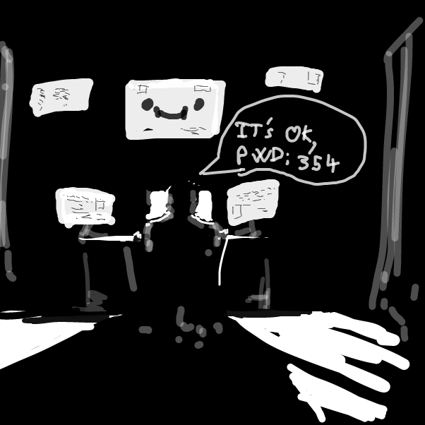  - Online Drawing Game Comic Strip Panel by AM