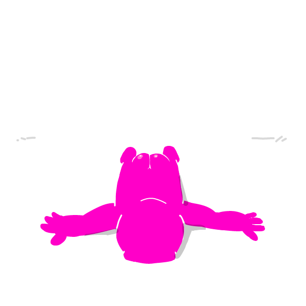 Drawing in fall guys by Cake Emoji