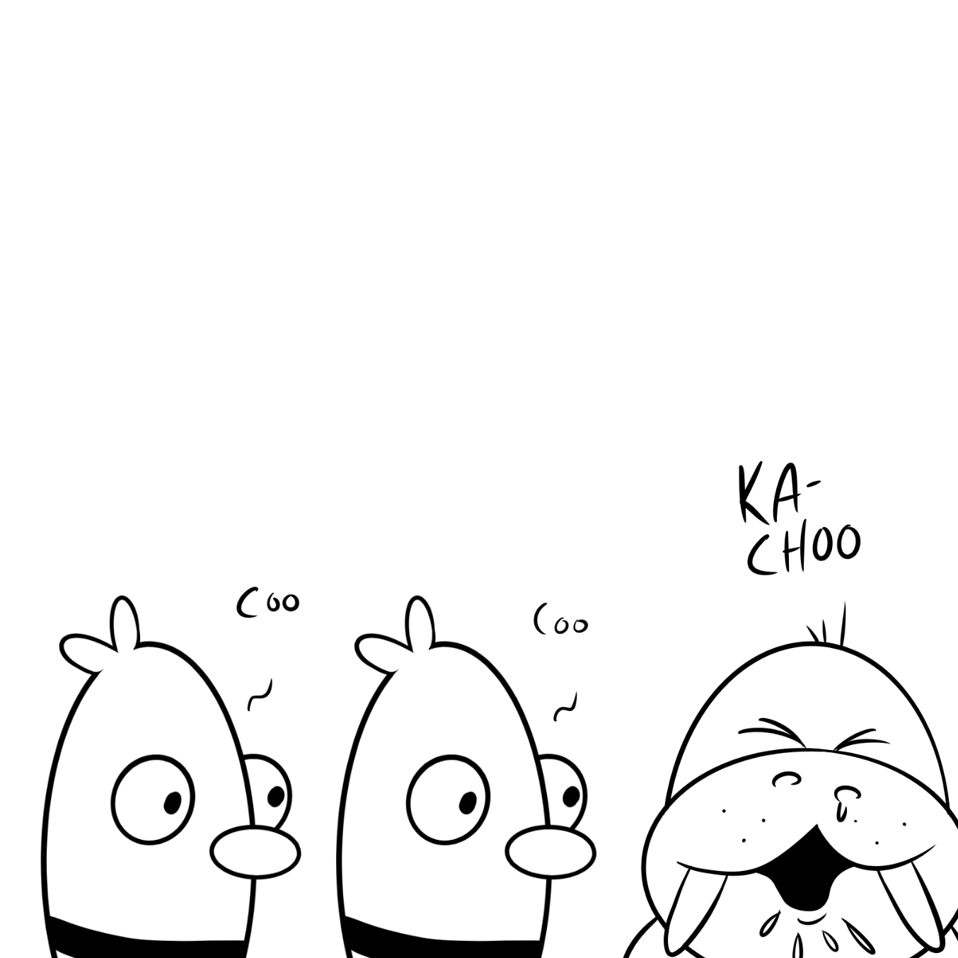  - Online Drawing Game Comic Strip Panel by Wizard Croissant