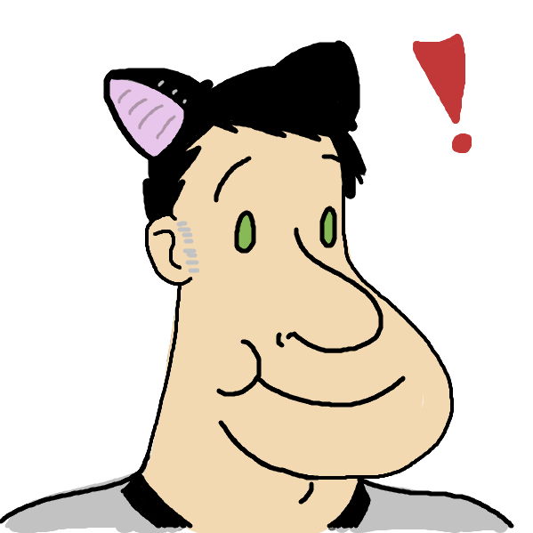 Drawing in Just a Cat by St Anger