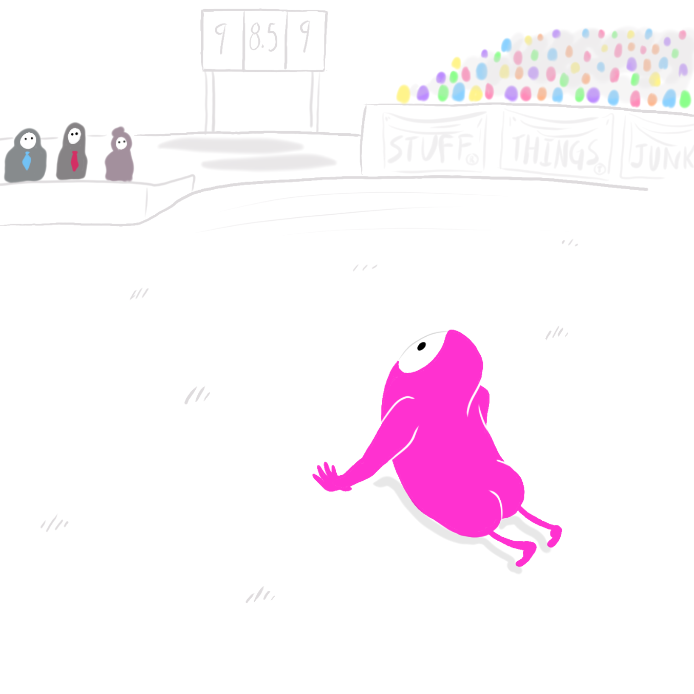  - Online Drawing Game Comic Strip Panel by Wizard Croissant