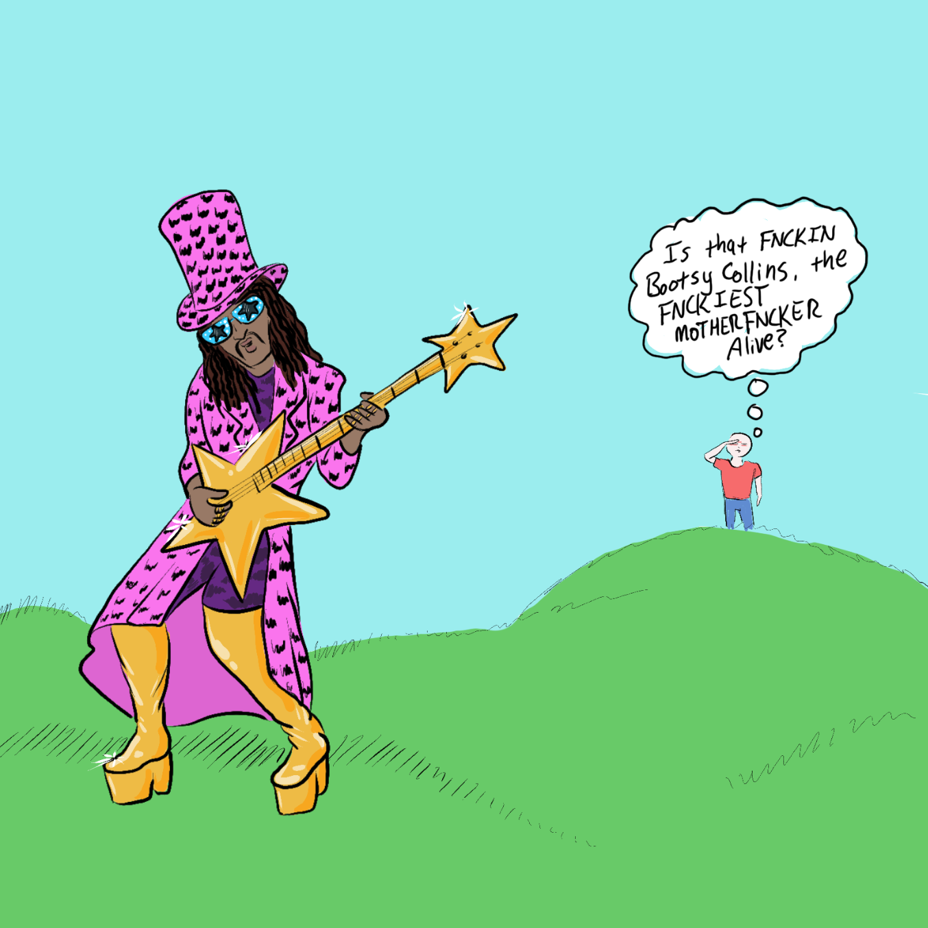  - Online Drawing Game Comic Strip Panel by Wizard Croissant