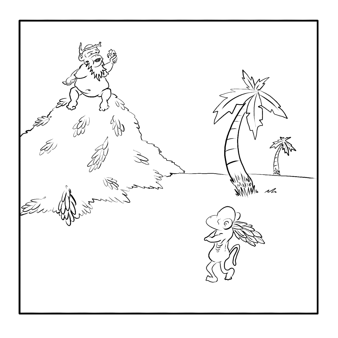  - Online Drawing Game Comic Strip Panel by Wizard Croissant