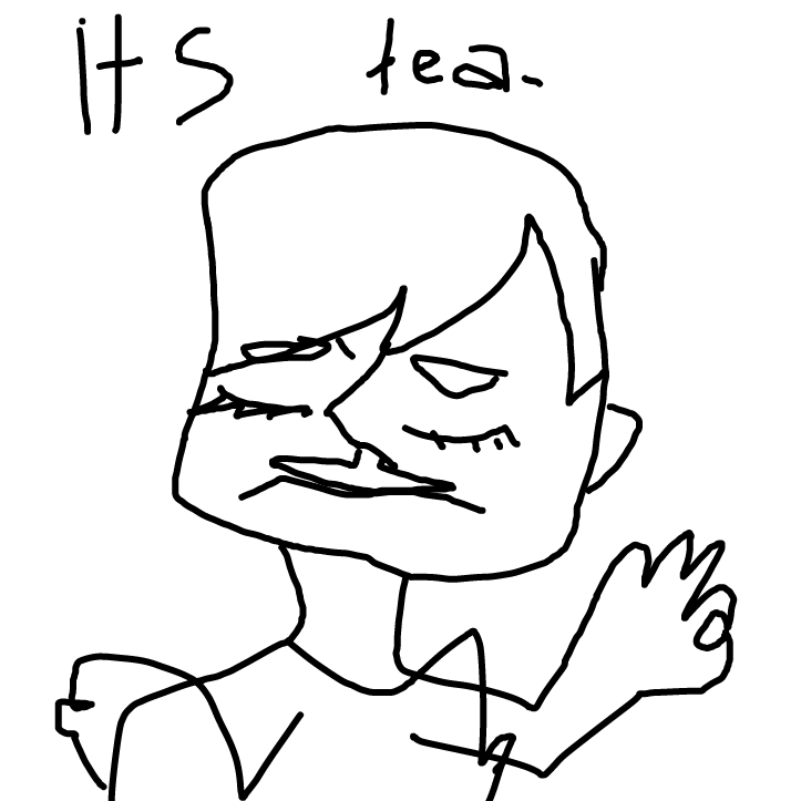 lol He bout to get ze news - Online Drawing Game Comic Strip Panel by PickleR1ck