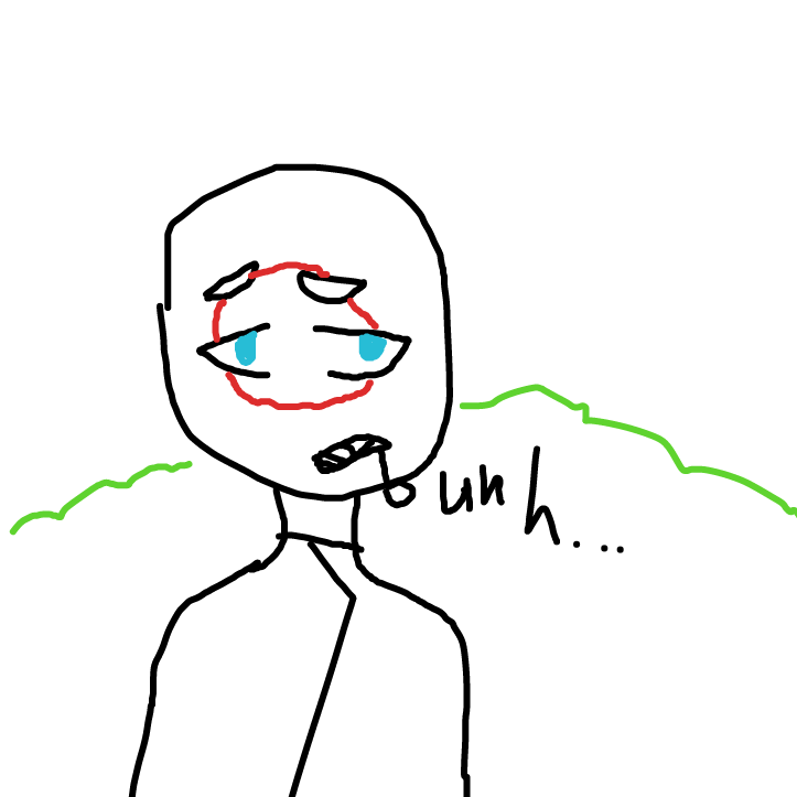 Drawing in hoods in da woods by PickleR1ck