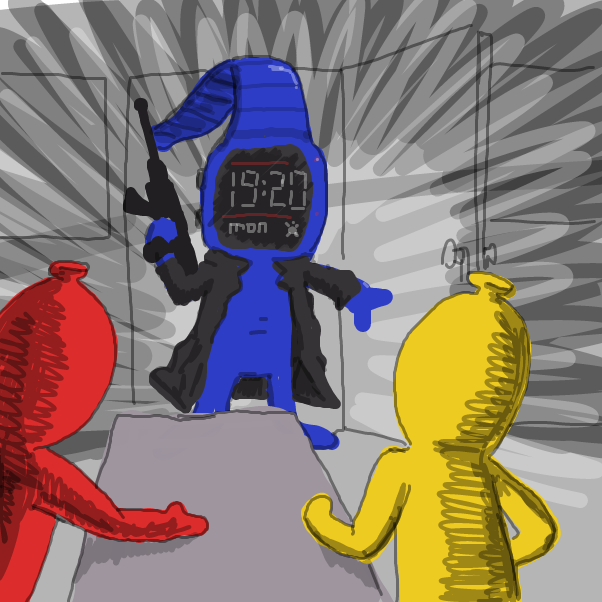  - Online Drawing Game Comic Strip Panel by chin