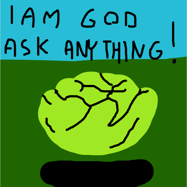 Drawing in Floating Lettuce by Nejt