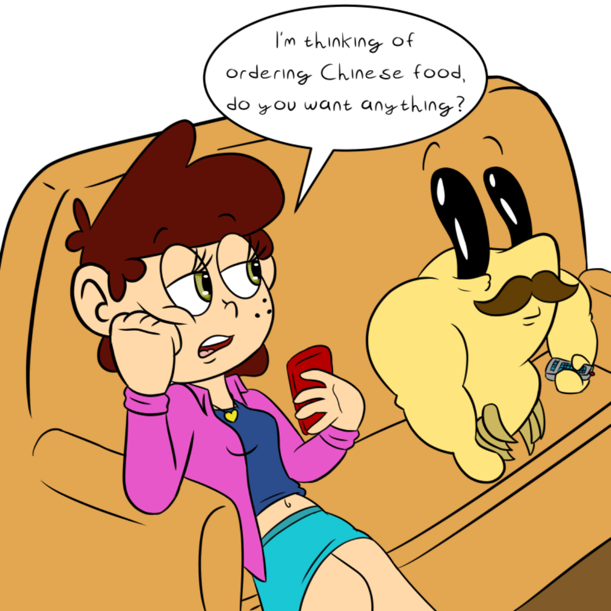  - Online Drawing Game Comic Strip Panel by CherryFlavored