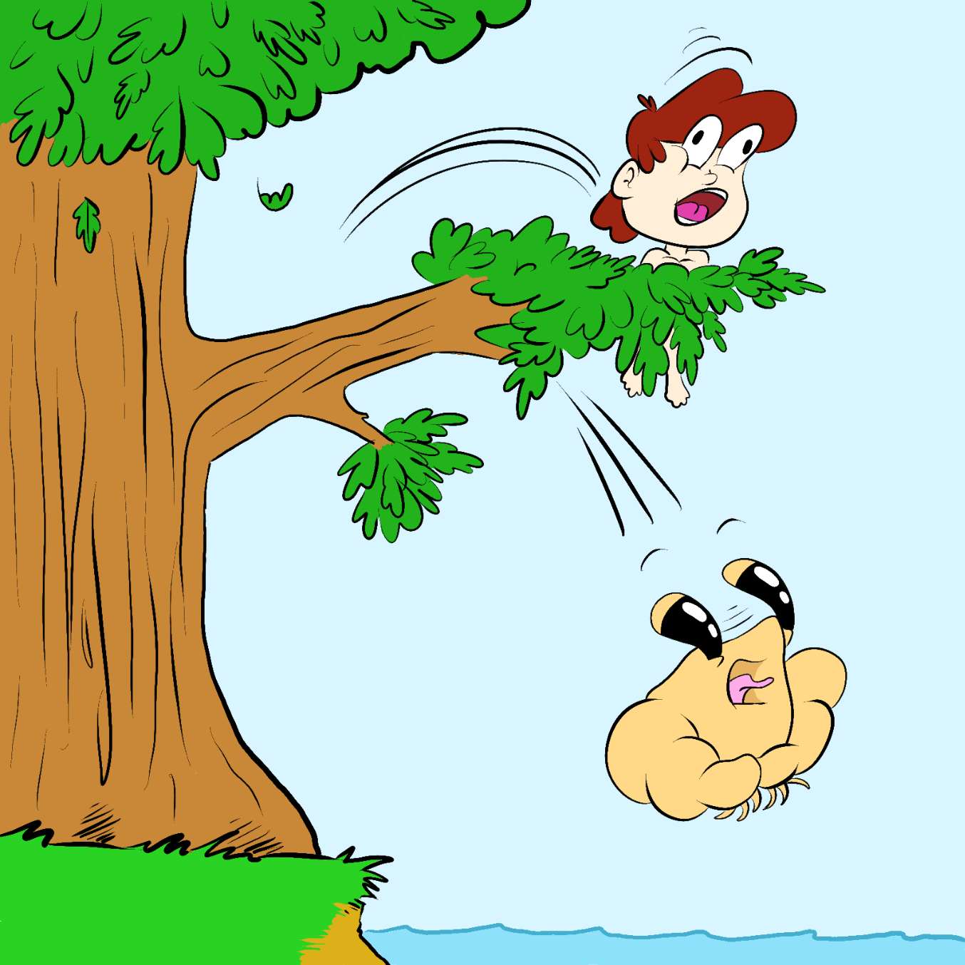  - Online Drawing Game Comic Strip Panel by Wizard Croissant